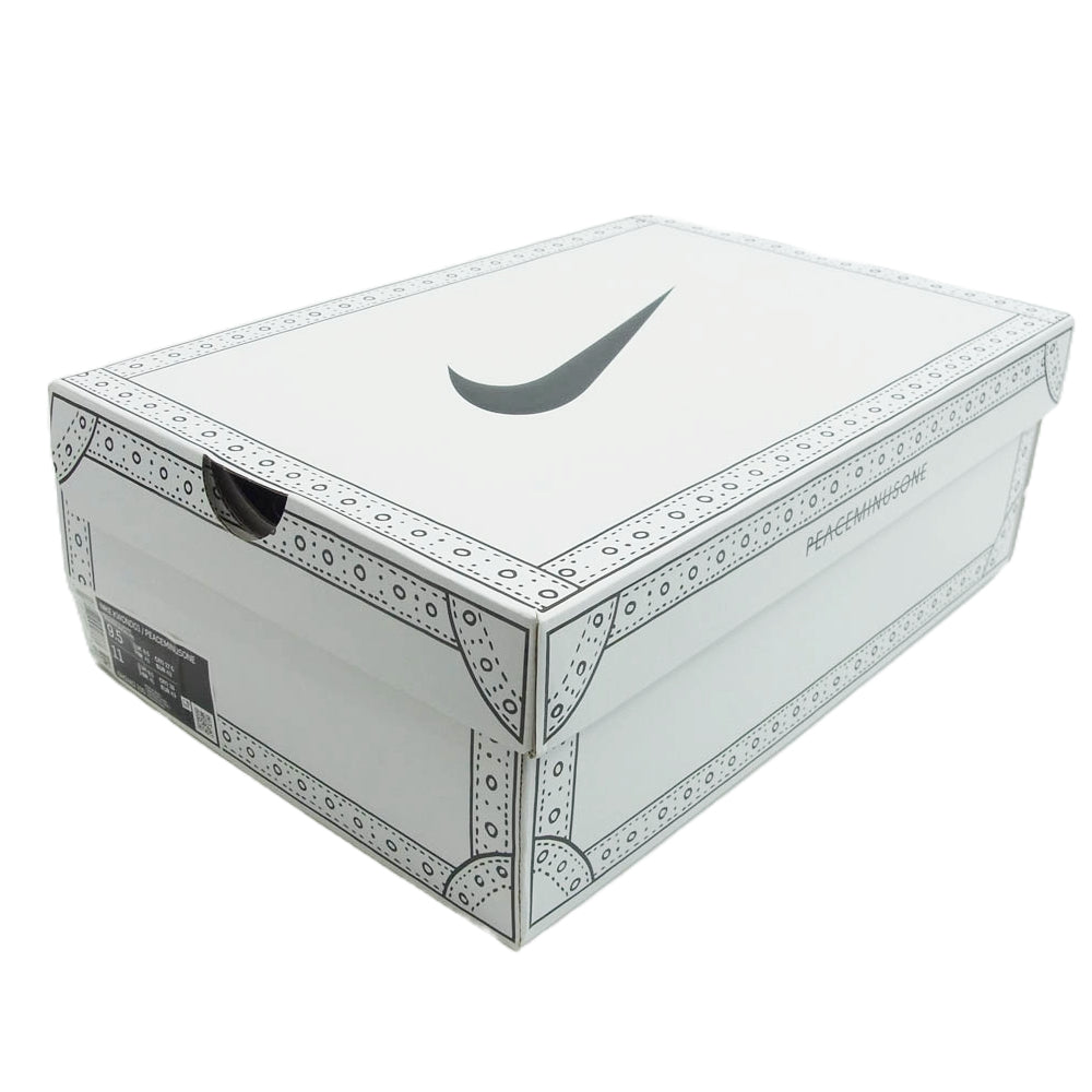 NIKE ナイキ DH2482-100 × PEACEMINUSONE KWONDO1 ピースマイナスワン クウォンド1 ローカット スニーカー ホワイト系 27.5cm【新古品】【未使用】【中古】