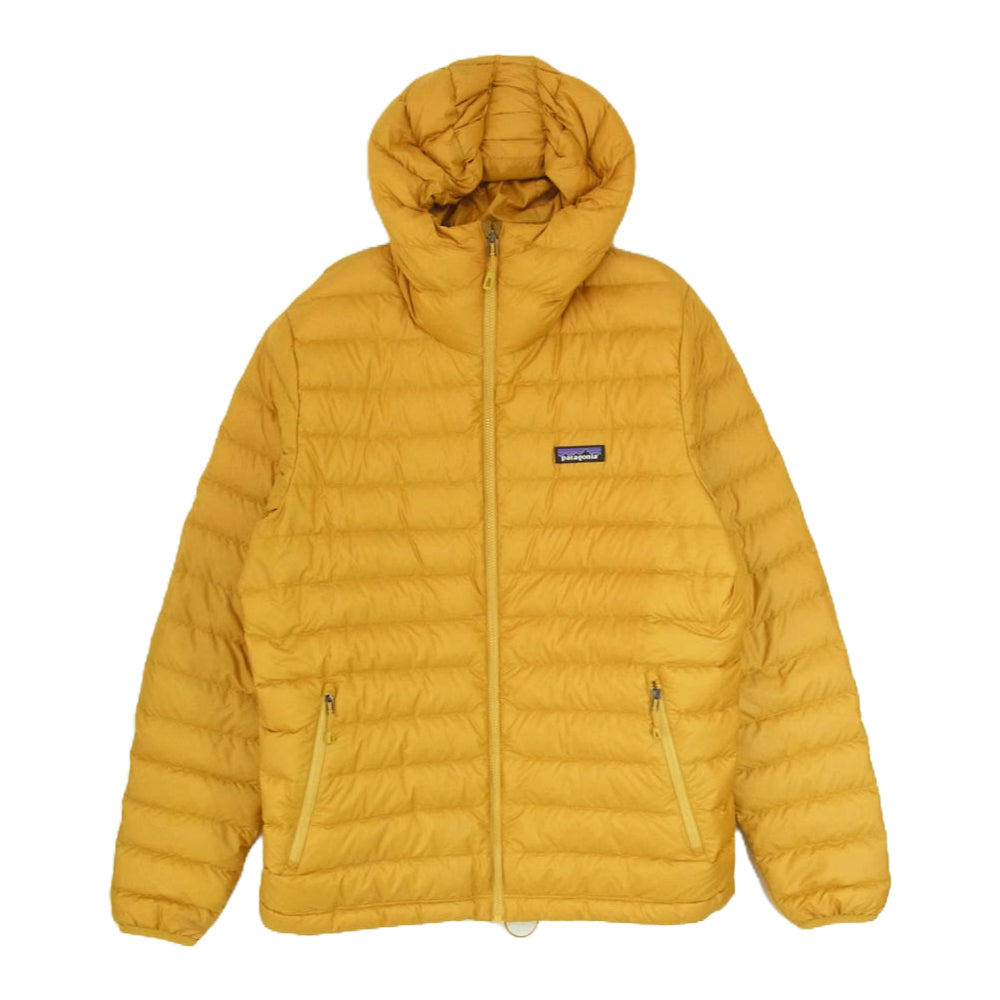 patagonia パタゴニア 84701 Down Sweater Hoody ダウン セーター ジャケット イエロー系 M【中古】