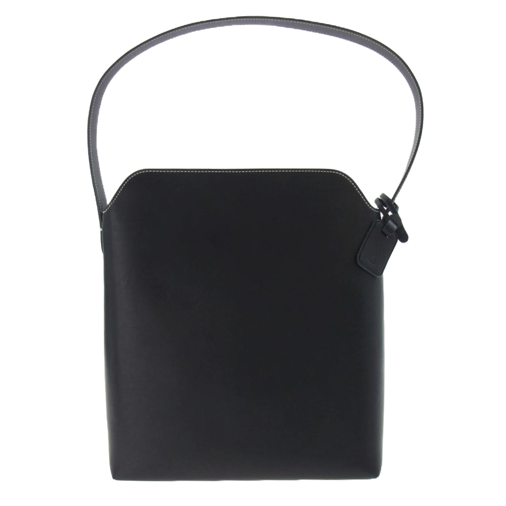 土屋鞄製造所 オイルメロウレザー ディアリオ ワンショルダー バッグ ブラック系【中古】