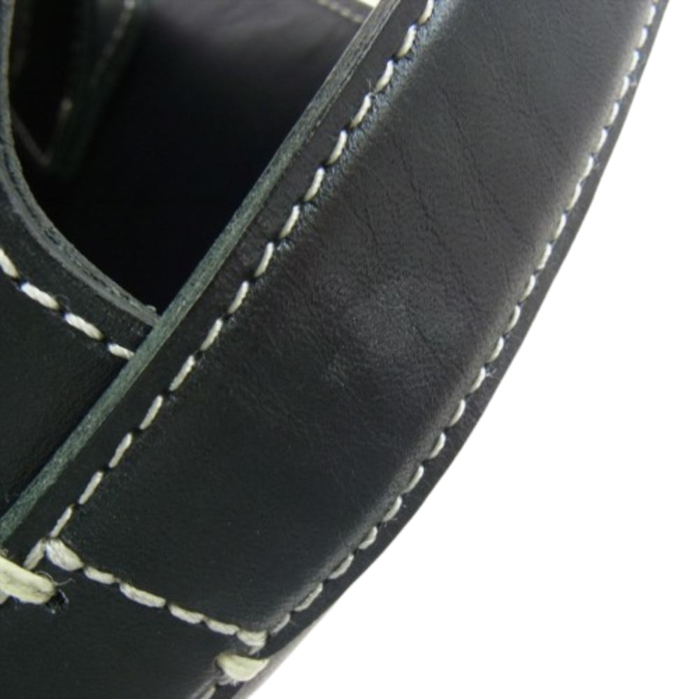 土屋鞄製造所 オイルメロウレザー ディアリオ ワンショルダー バッグ ブラック系【中古】