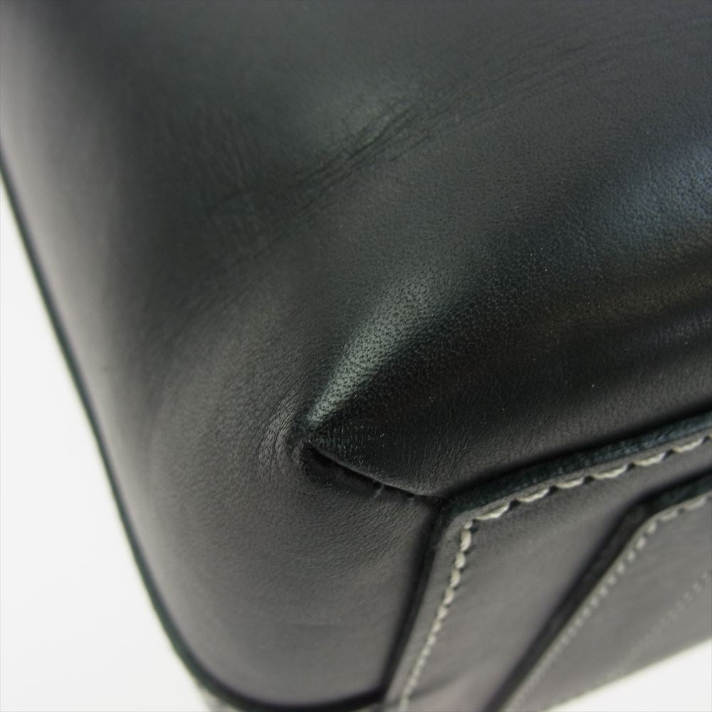 土屋鞄製造所 オイルメロウレザー ディアリオ ワンショルダー バッグ ブラック系【中古】