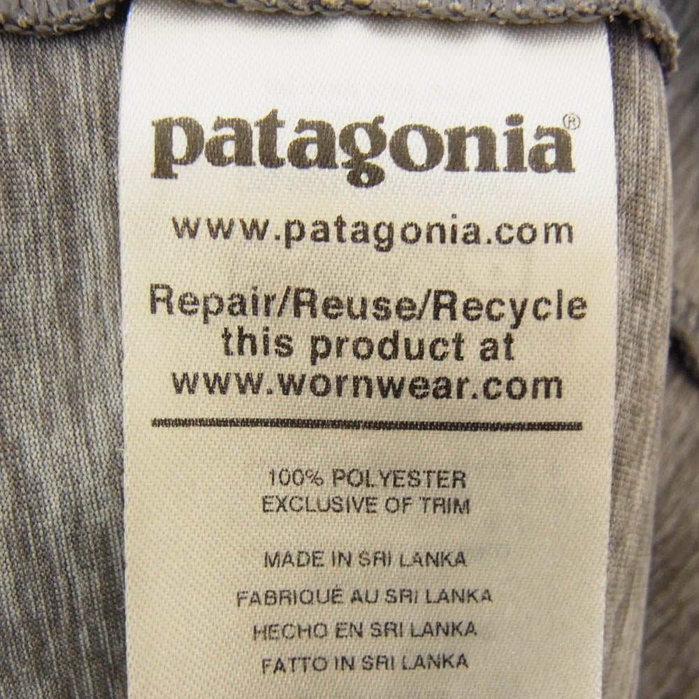 patagonia パタゴニア 45235SP20 キャプリーンクールデイリー ロゴ 半袖 Tシャツ グレー系 S【中古】