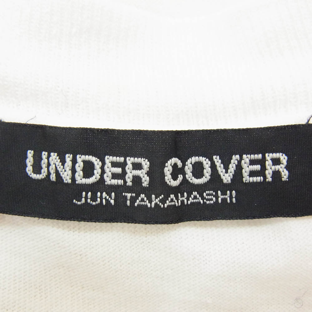 UNDERCOVER アンダーカバー 90s 初期 archive アーカイブ スカル ドクロ プリント 半袖 Ｔシャツ ホワイト系 サイズ表記無【中古】