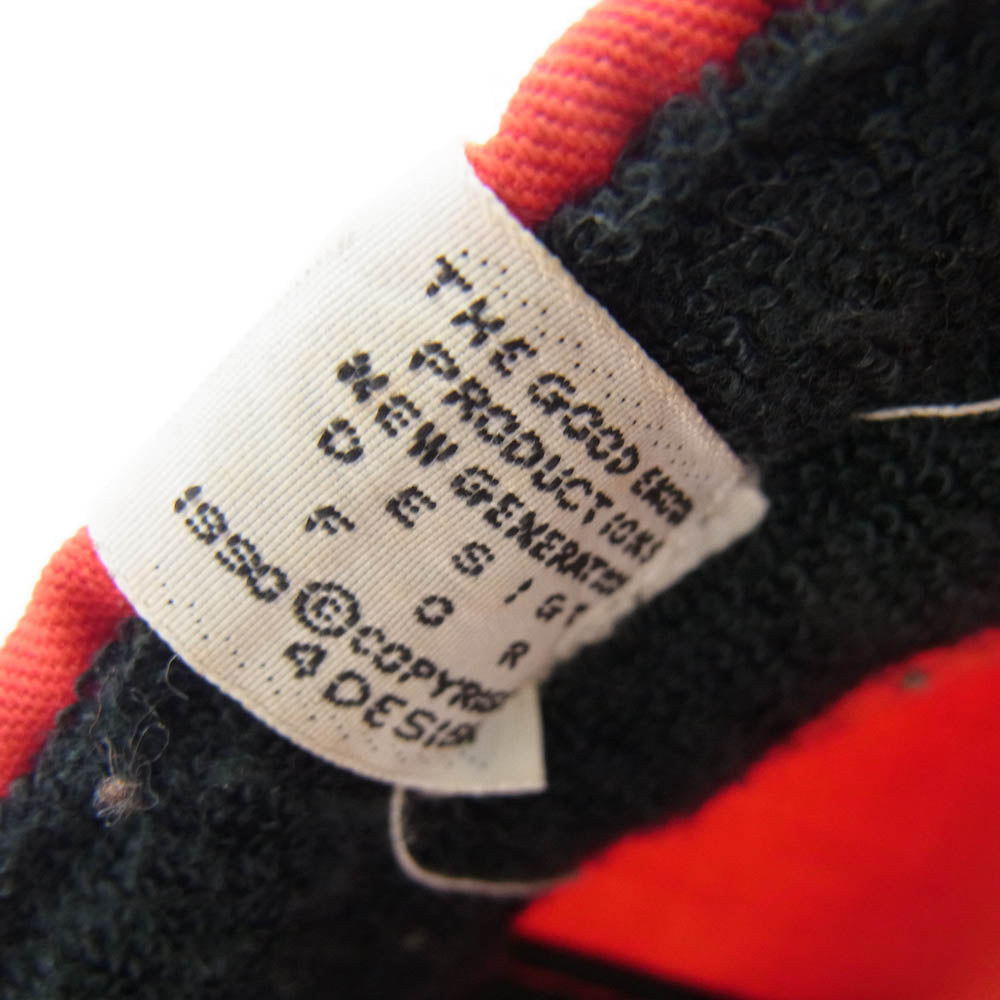 GOODENOUGH グッドイナフ 初期 archive アーカイブ フルロゴ 刺繍 サンバイザー付 CAP キャップ レッド系【中古】