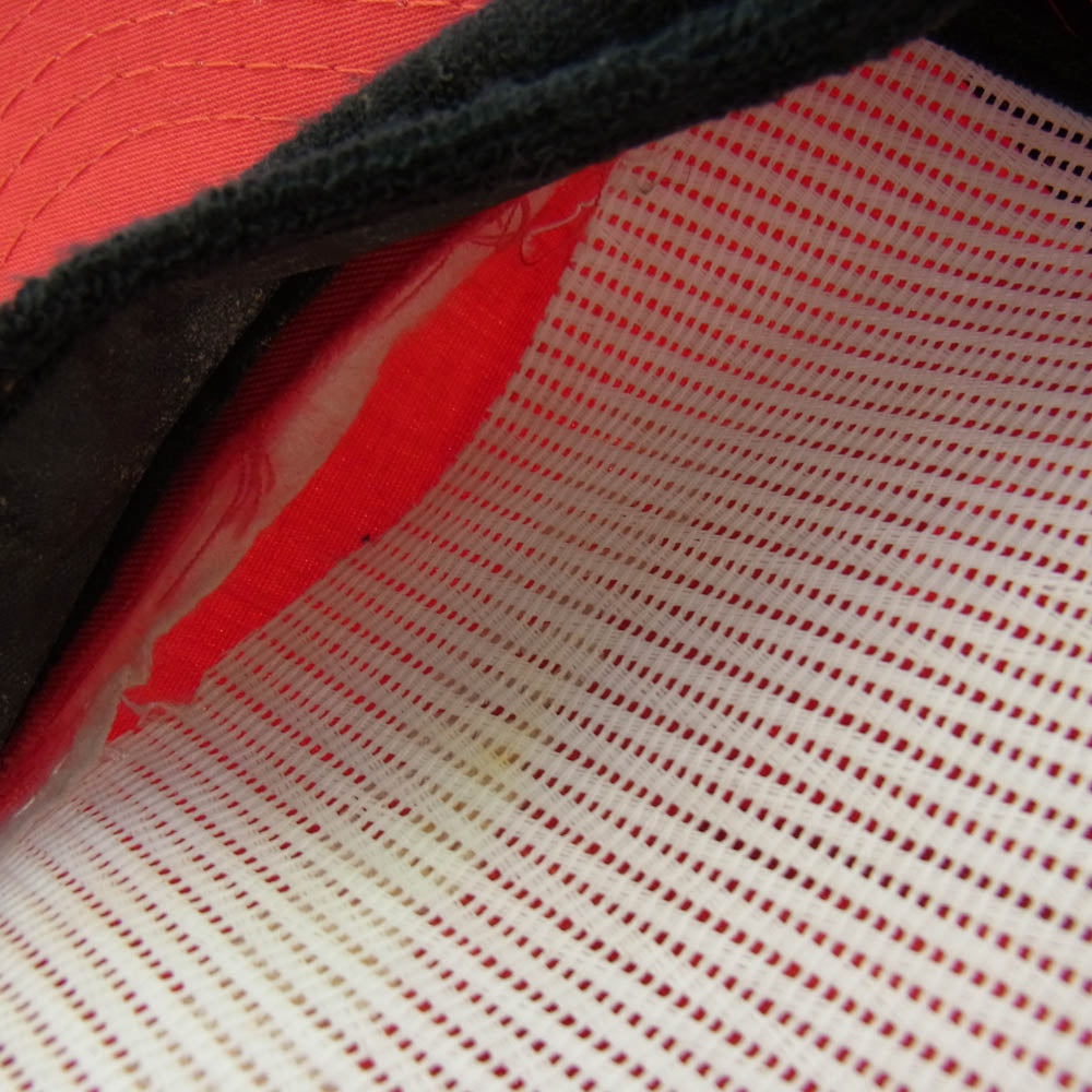 GOODENOUGH グッドイナフ 初期 archive アーカイブ フルロゴ 刺繍 サンバイザー付 CAP キャップ レッド系【中古】