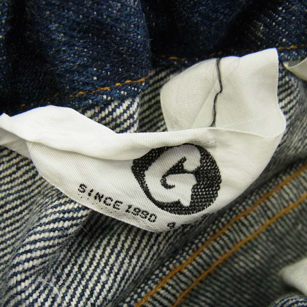 GOODENOUGH グッドイナフ 90s 初期 archive アーカイブ 赤耳 レッドライン デニム ショーツ ショート パンツ インディゴブルー系 S【中古】