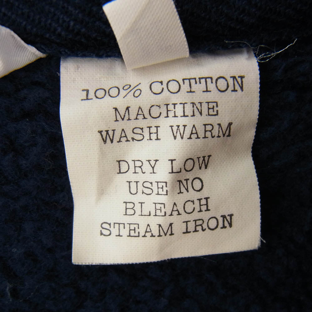 GOODENOUGH グッドイナフ 90s 初期 archive アーカイブ GE ワッペン スウェット スタジャン ネイビー系 M【中古】