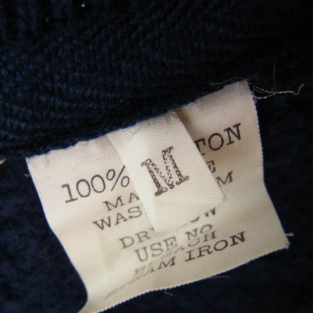 GOODENOUGH グッドイナフ 90s 初期 archive アーカイブ GE ワッペン スウェット スタジャン ネイビー系 M【中古】