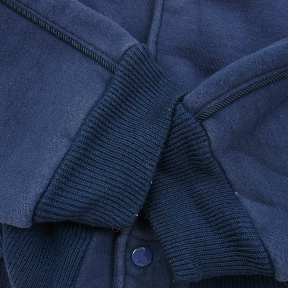 GOODENOUGH グッドイナフ 90s 初期 archive アーカイブ GE ワッペン スウェット スタジャン ネイビー系 M【中古】