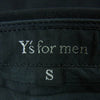 Y's Yohji Yamamoto ワイズ ヨウジヤマモト Y’s for men ワイズフォーメン 94AW MV-X01-104 黒タグ 2タック ウール パンツ ブラック系 S【中古】