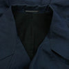 Yohji Yamamoto POUR HOMME ヨウジヤマモトプールオム 24AW HO-C13-606 NYLON TWILL NAVY ASYMMETRY COAT ナイロン ツイル アシンメトリー コート ダークネイビー系 1【中古】