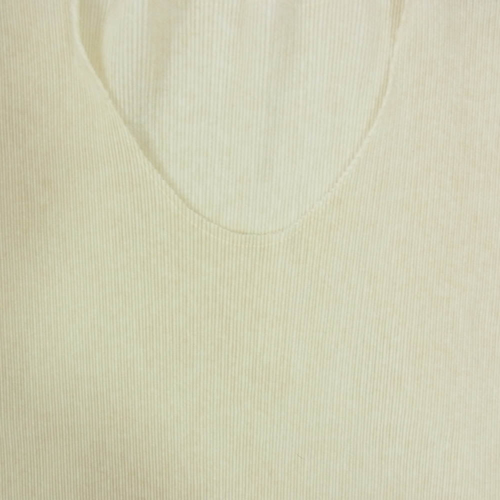 PLEATS PLEASE プリーツプリーズ イッセイミヤケ PP19-JK212 プリーツ加工 細プリーツ フレンチスリーブ カットソー オフホワイト系 3【中古】