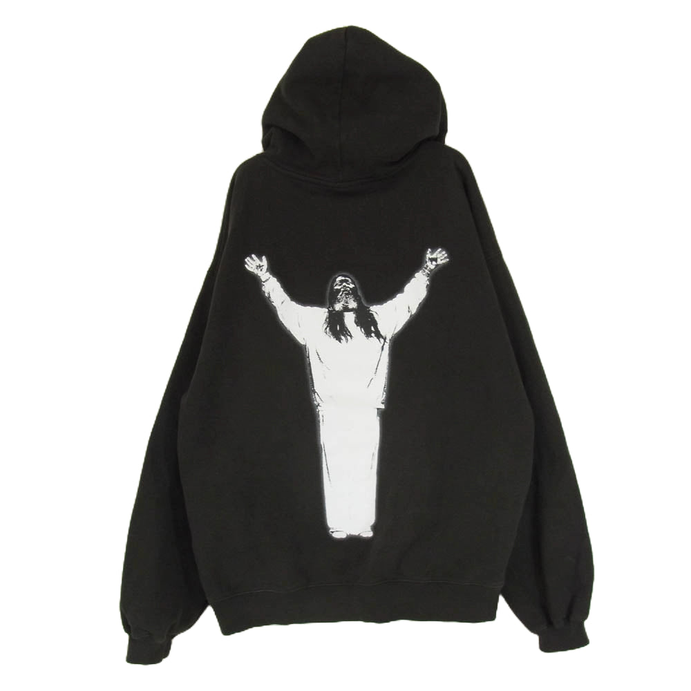 ニシモトイズザマウス MOUTH SWEAT HOODIE ロゴ プルオーバー スウェット パーカー ブラック系 M【中古】