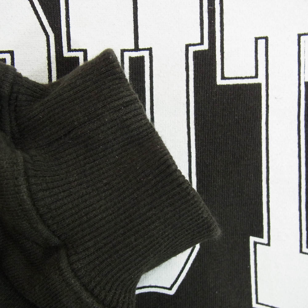 ニシモトイズザマウス MOUTH SWEAT HOODIE ロゴ プルオーバー スウェット パーカー ブラック系 M【中古】