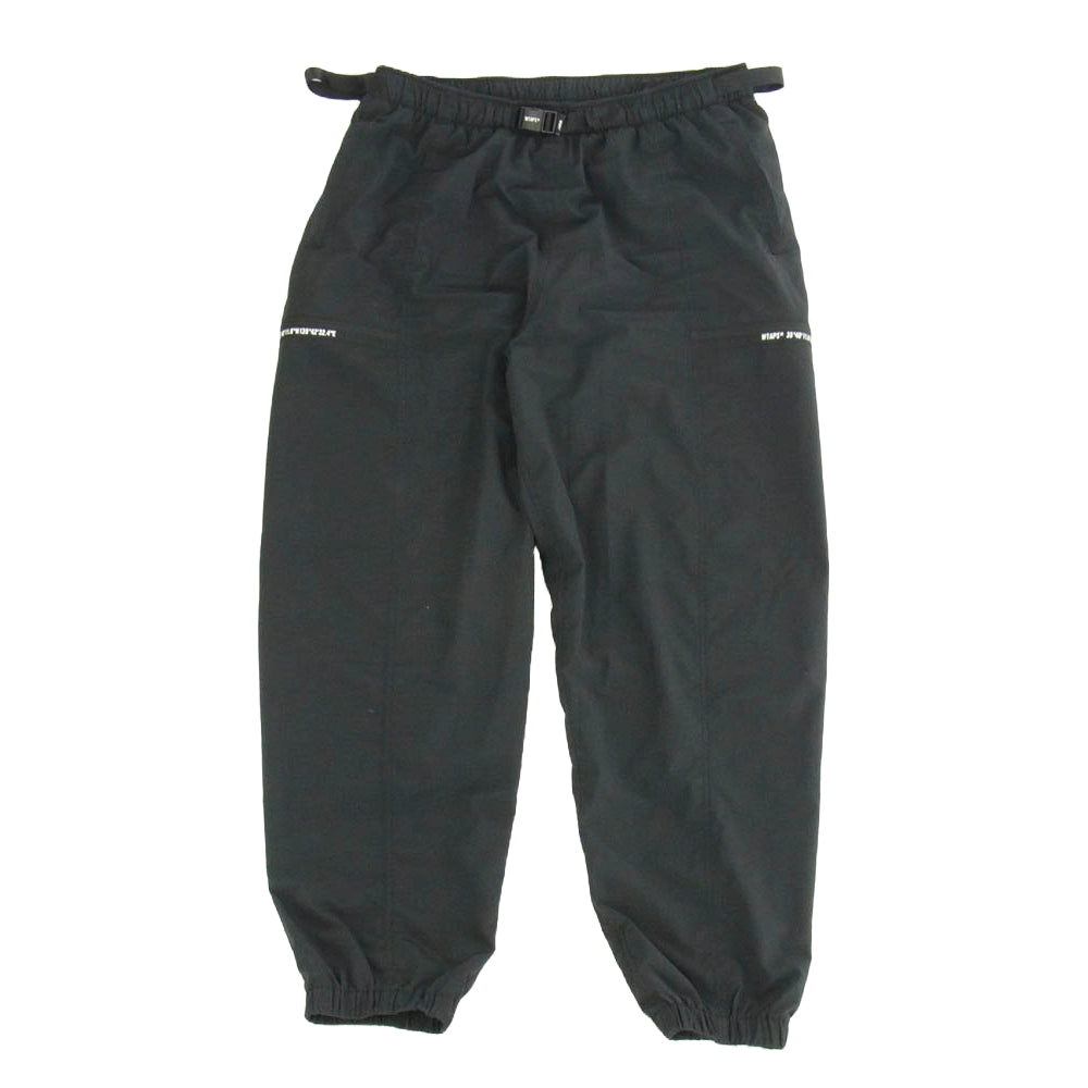 WTAPS ダブルタップス 241CWDT-PTM03 SPST2002 Trousers Poly. Tussah ポリ タッサー トラウザー パンツ ブラック系 X04【中古】
