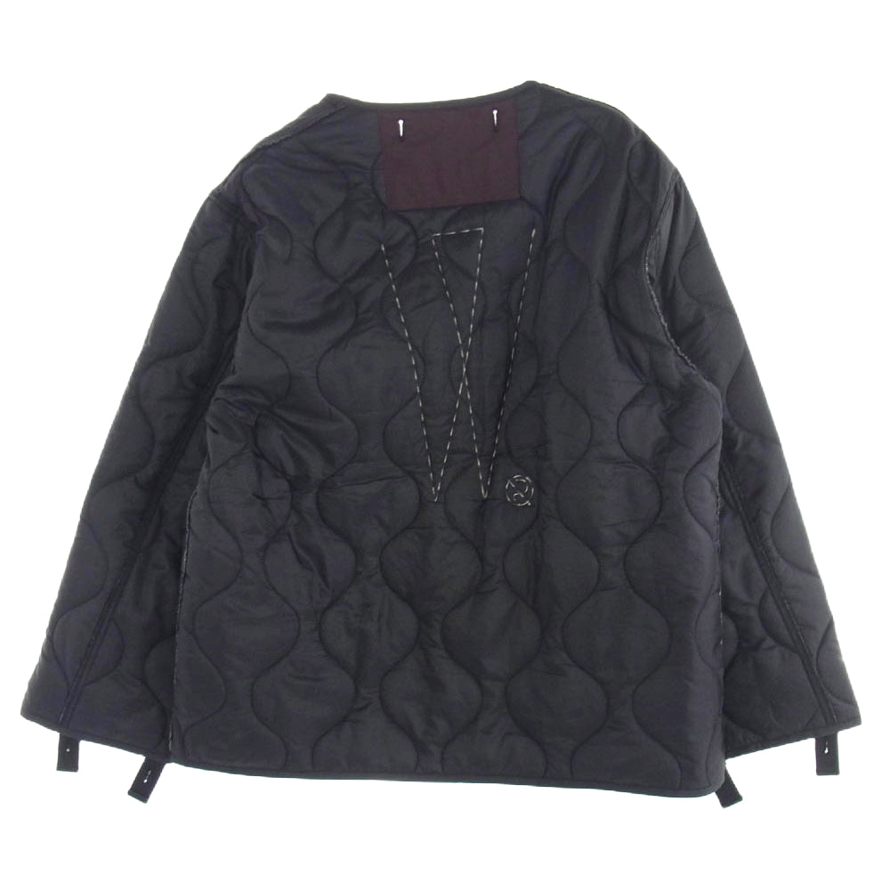 WTAPS ダブルタップス 24AW 241CWDT-JKM02 WLJ Jacket Nylon. Ripstop. VV ナイロン リップストップ キルティング ジャケット ブラック系 X04【中古】