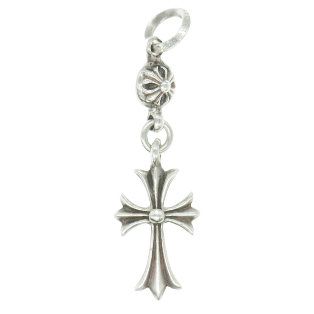 CHROME HEARTS クロムハーツ（原本無） 1B TNY CH CRS 1ボール タイニー CHクロス チャーム ペンダントトップ シルバー系【中古】