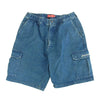 Supreme シュプリーム 22SS Cargo Work Short Denim Pants カーゴ ワーク ショート デニム パンツ インディゴブルー系 32【中古】