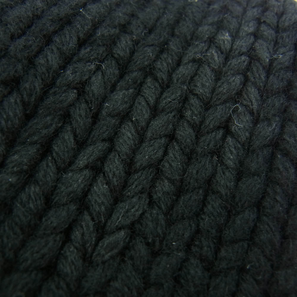 CHROME HEARTS クロムハーツ（原本無） CASHMERE BS FLARE BEANIE カシミヤ BSフレア ビーニー ニットキャップ ブラック系【中古】