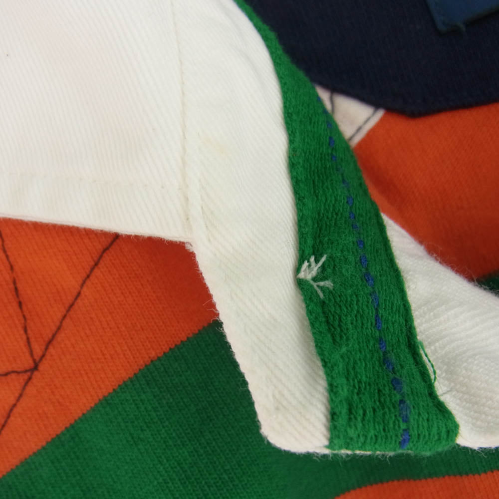 POLO RALPH LAUREN ポロ・ラルフローレン 復刻 HI TECH マルチボーダー ラガーシャツ 長袖 マルチカラー系 S【中古】