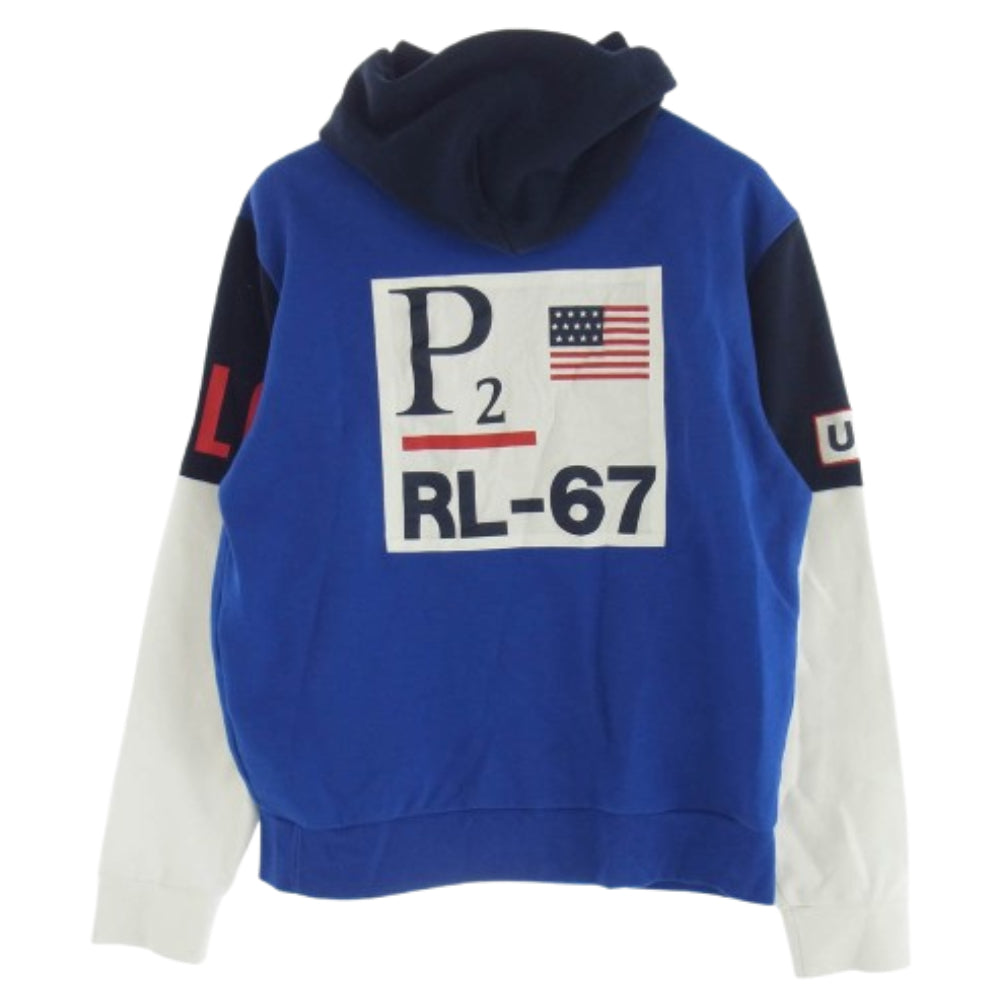 POLO RALPH LAUREN ポロ・ラルフローレン 復刻 RL-67 レガッタ プルオーバー パーカー マルチカラー系 M【中古】