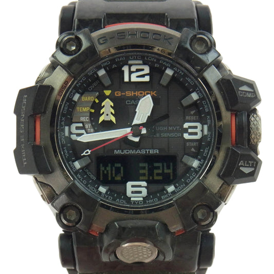 CASIO カシオ GWG-2000-1A3JF G SHOCK ジーショック マッドマスター タフ ソーラー ブラック系【中古】