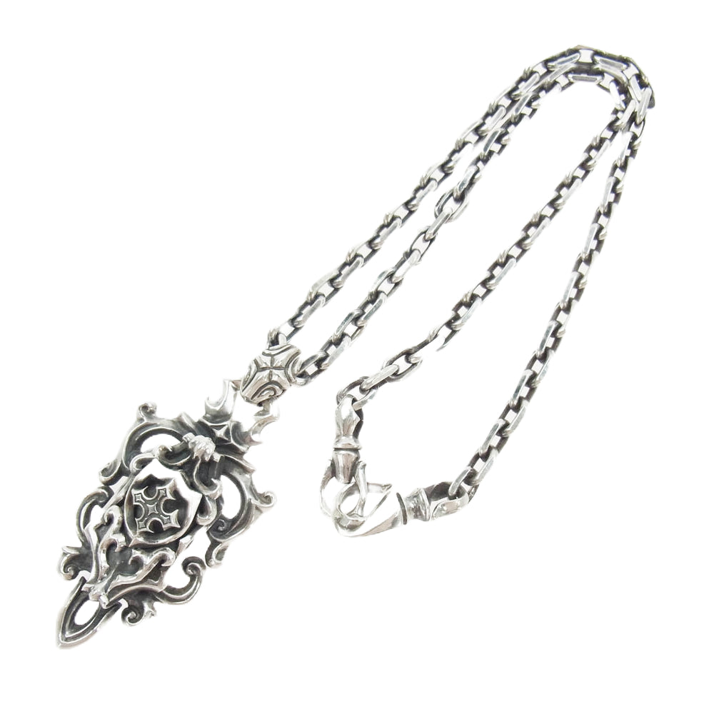 ラウドスタイルデザイン LGN-113 L,S,D GET IN THE RING EVOLUTION Necklace シルバー silver 925 ネックレス【中古】