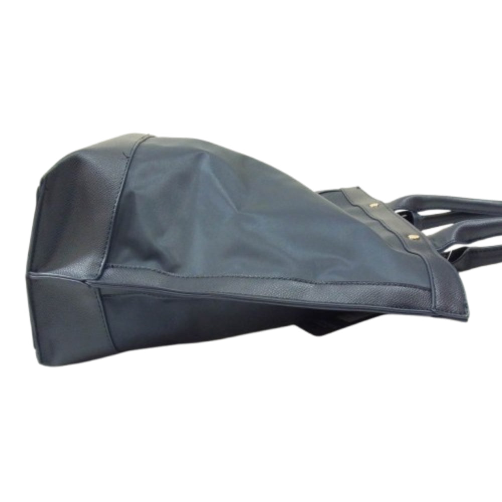 ビバリーヒルズポロクラブ Tote Bag トートバッグ Navy ネイビー系【美品】【中古】