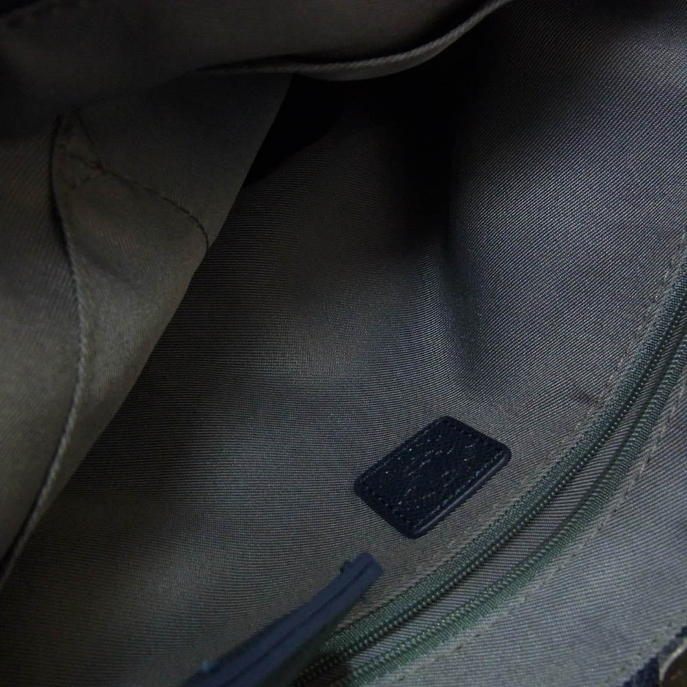 ビバリーヒルズポロクラブ Tote Bag トートバッグ Navy ネイビー系【美品】【中古】