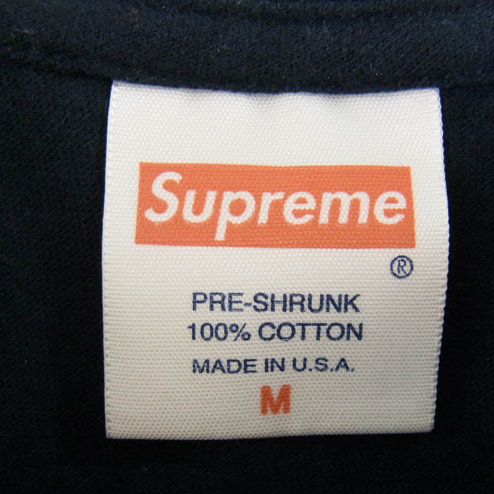 Supreme シュプリーム 16SS Motion Logo Tee モーション ロゴ 半袖 Tシャツ ネイビー ネイビー系 M【中古】