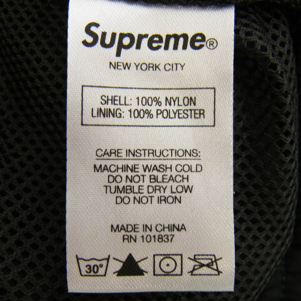 Supreme シュプリーム 19SS Logo Applique Water Short ロゴ アップリケ ウォーター ショーツ ブラック系 S【中古】