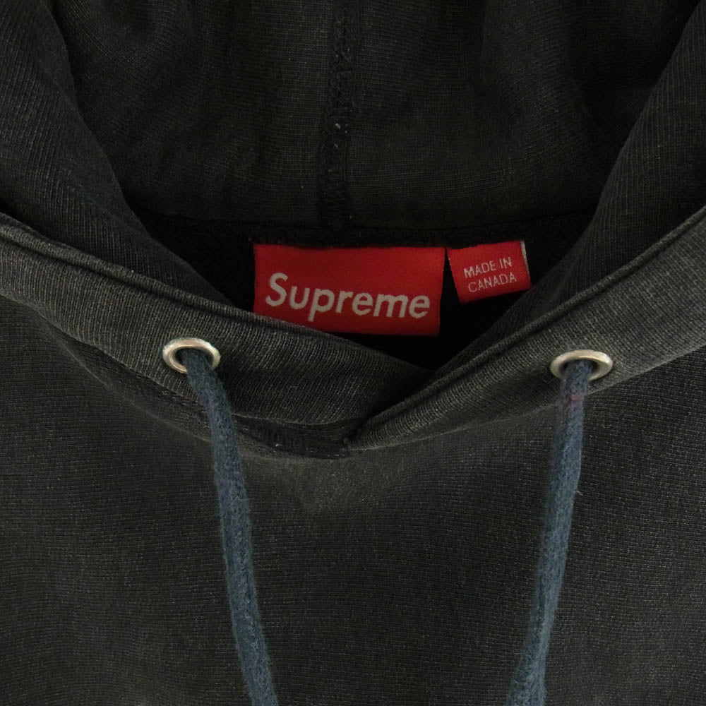 Supreme シュプリーム 12AW カナダ製 Box Logo Hooded ボックス ロゴ スウェット パーカー ブラック系 M【中古】