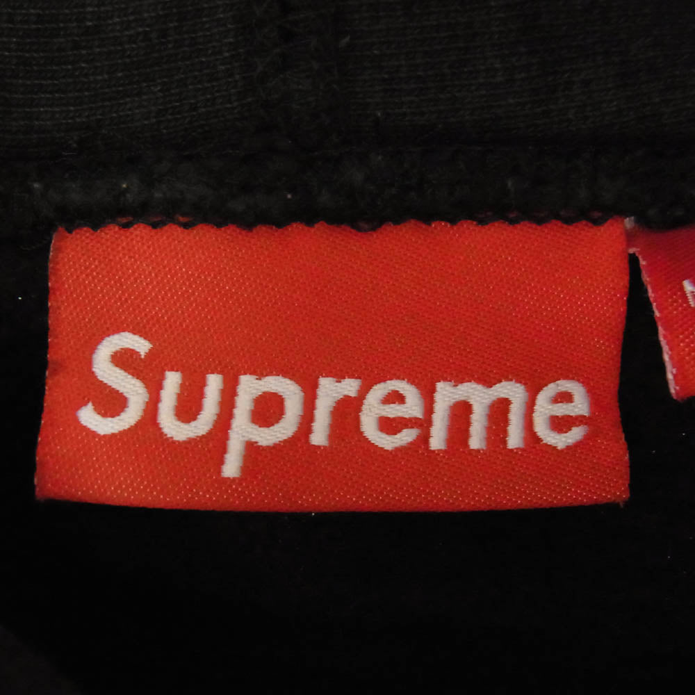Supreme シュプリーム 12AW カナダ製 Box Logo Hooded ボックス ロゴ スウェット パーカー ブラック系 M【中古】