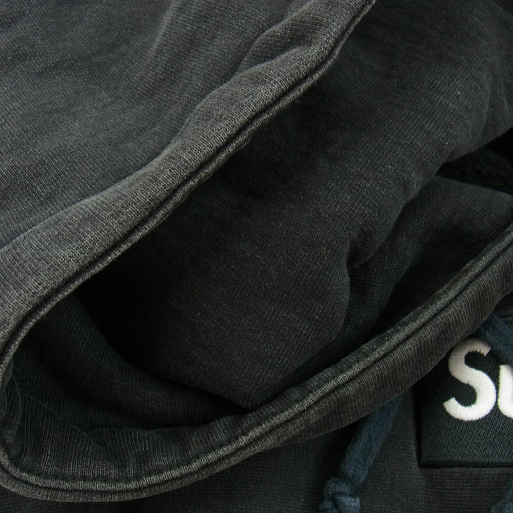 Supreme シュプリーム 12AW カナダ製 Box Logo Hooded ボックス ロゴ スウェット パーカー ブラック系 M【中古】