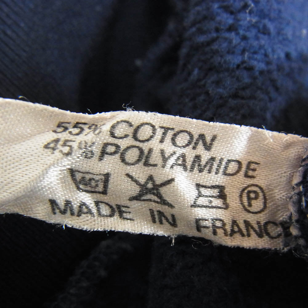 ヴィンテージ French army training sweat Navy フレンチ アーミー フランス軍 80?90年代 フランス製 トレーニング ジャージ スウェット オールド ヴィンテージ ネイビー ネイビー系 サイズ表記無【中古】
