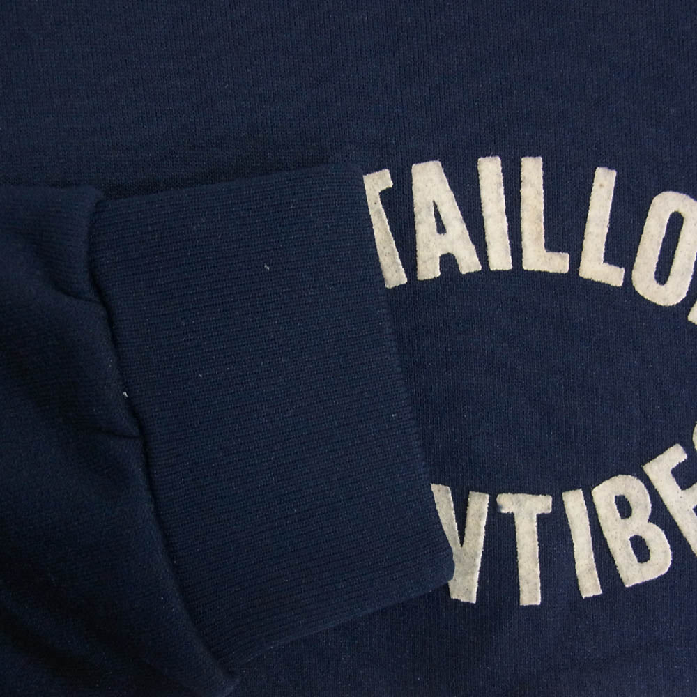 ヴィンテージ French army training sweat Navy フレンチ アーミー フランス軍 80?90年代 フランス製 トレーニング ジャージ スウェット オールド ヴィンテージ ネイビー ネイビー系 サイズ表記無【中古】