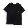 CHROME HEARTS クロムハーツ（原本無） Y Not ワイノット ロゴ刺繍 ポケット 半袖 Tシャツ ブラック系 XL【中古】