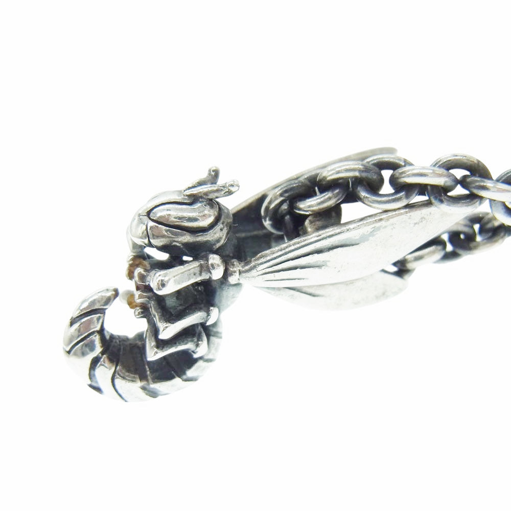 マーズ 蜂 ビー 石付 シルバー ネックレス シルバー系【中古】