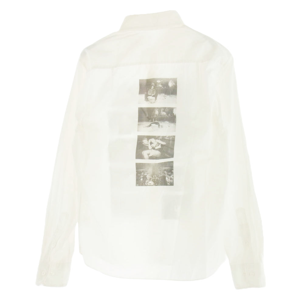 LAD MUSICIAN ラッドミュージシャン 2307-153 THE STONE ROSES ストーンローゼス フォトプリント シャツ 長袖 ホワイト系 44【中古】