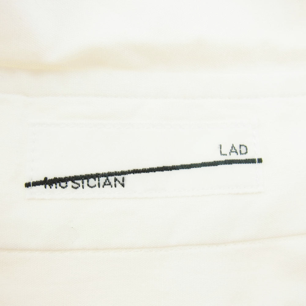 LAD MUSICIAN ラッドミュージシャン 2307-153 THE STONE ROSES ストーンローゼス フォトプリント シャツ 長袖 ホワイト系 44【中古】
