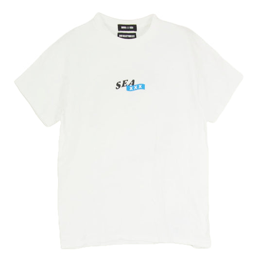 WIND AND SEA ウィンダンシー × god selection xxx ゴッドセレクション トリプルエックス ホワイト系 M【中古】