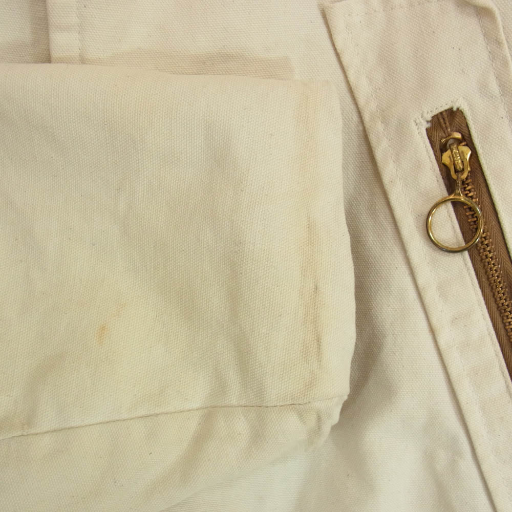 WOOLRICH ウールリッチ ライナー ボア ダック コート ホワイト オフホワイト系 40【中古】