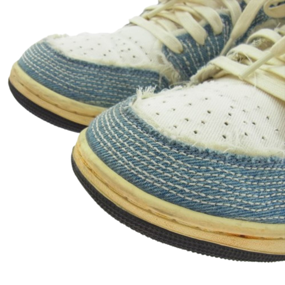 NIKE ナイキ FN7670-493 Air Jordan 1 Low SE World Make Japan エアジョーダン1 ロー ワールド メイク ジャパン ライトブルー系 ホワイト系 28cm【中古】