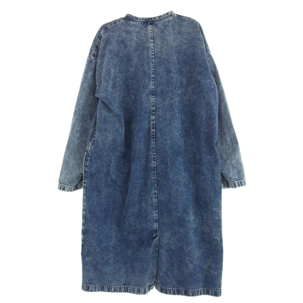 リュー s2314 Denim coat デニム コート ジャケット インディゴブルー系 4【極上美品】【中古】