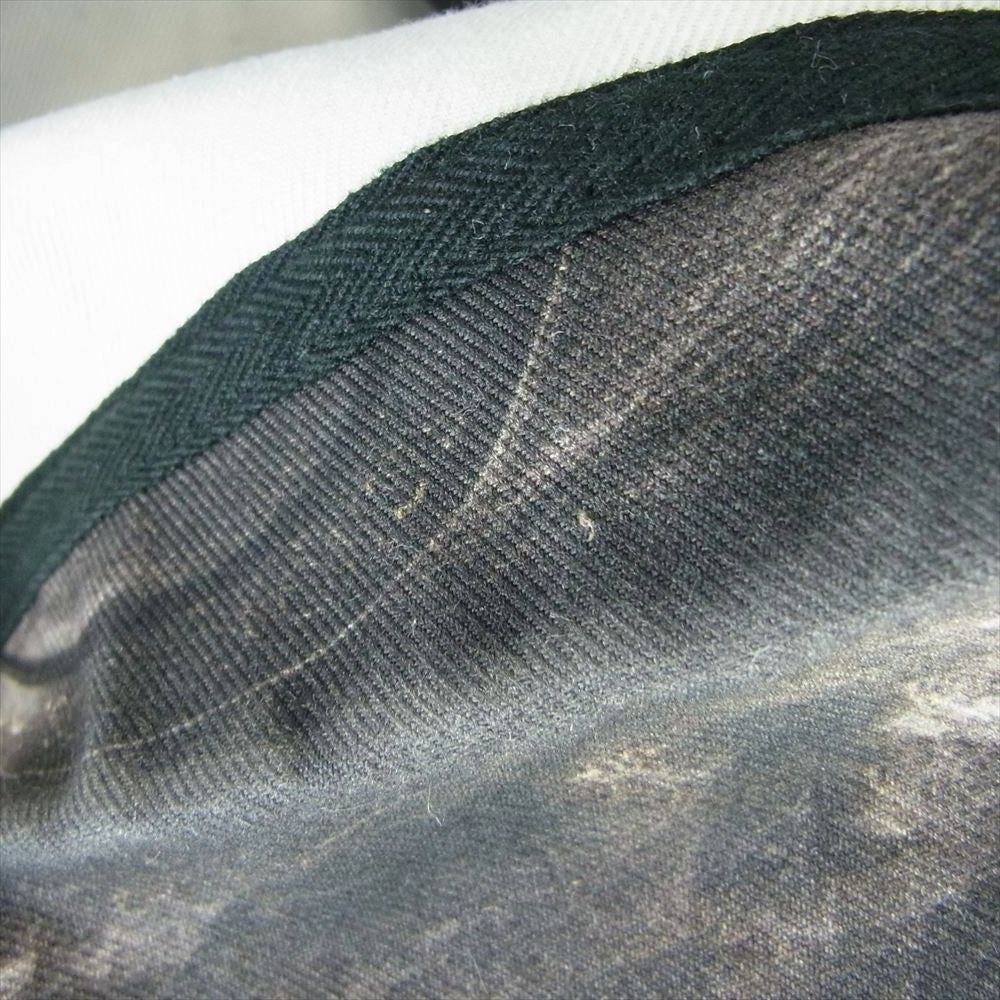 JUNYA WATANABE COMME des GARCONS MAN ジュンヤワタナベコムデギャルソンマン 22SS WI-J908 BERBERJIN ベルベルジン 転写 ダブル ライダース ジャケット ブラック系 S【中古】