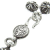 CHROME HEARTS クロムハーツ（原本無） 2024年 購入レシート付属 #2 NO2 BALL クロスボール ブレスレット シルバー系【中古】