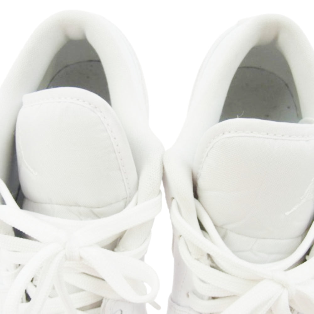 NIKE ナイキ 553558-130 Air Jordan 1 Low "Triple White" (2020) エアジョーダン1 ロー "トリプルホワイト" (2020) スニーカー ホワイト系 26cm【中古】