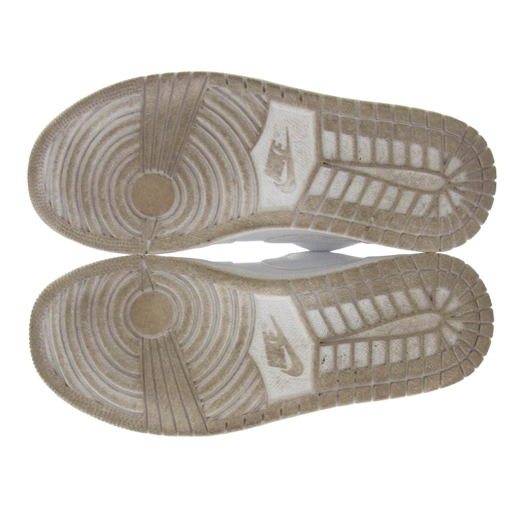 NIKE ナイキ 553558-130 Air Jordan 1 Low "Triple White" (2020) エアジョーダン1 ロー "トリプルホワイト" (2020) スニーカー ホワイト系 26cm【中古】