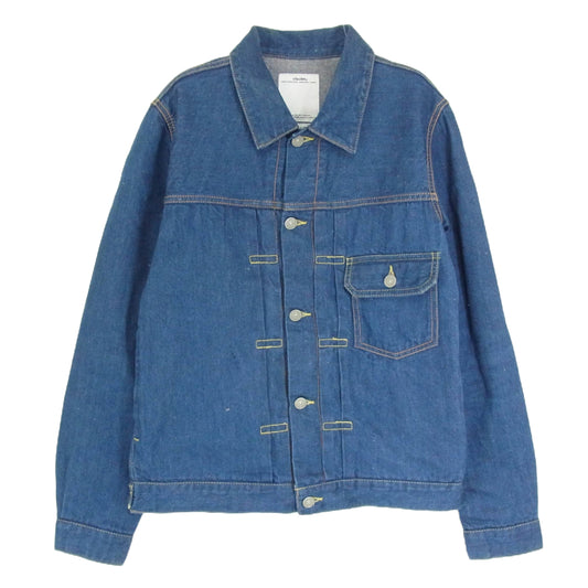 VISVIM ビズビム 13AW 0113205006003 デニム ジャケット インディゴブルー系 1【中古】