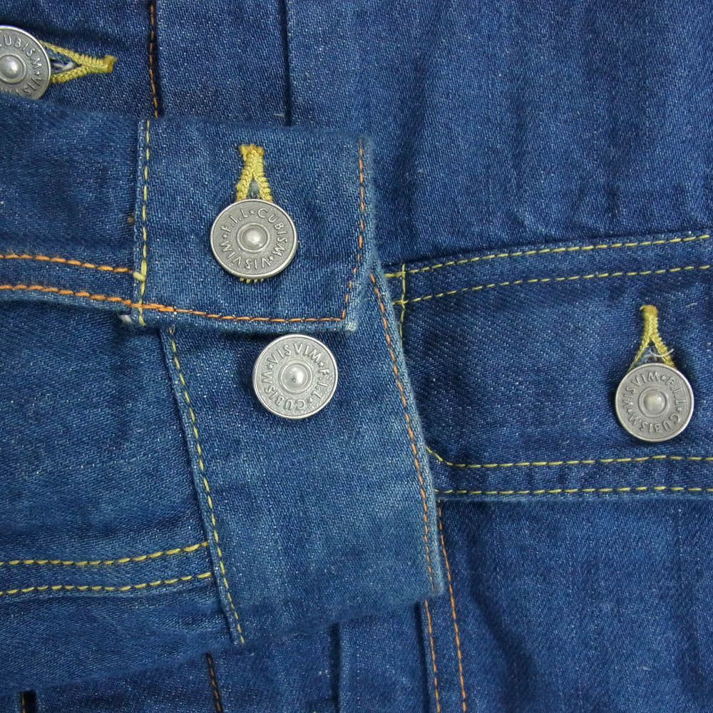 VISVIM ビズビム 13AW 0113205006003 デニム ジャケット インディゴブルー系 1【中古】